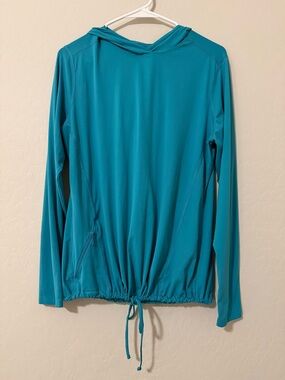 Mountain Hardwear Lightweight Hooded Top Women’s Large Athletic Stretch Pullover